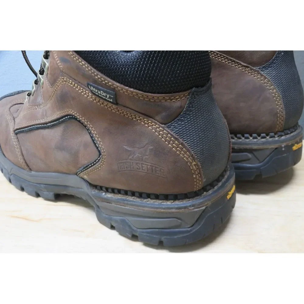 Red Wing Waterproof Irish Setter Mens Work 83402‎ Steel Toe Boots Size 14 D EH